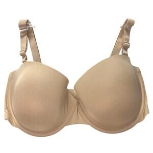 NWT Gap Body Bra Everyday Multiway Size 34DD Beige Nude Removable Straps